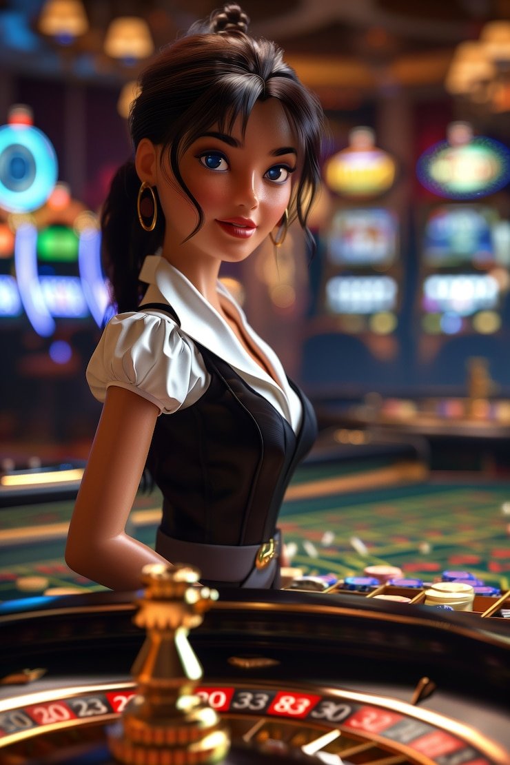 Lucky Neko card value chart and payout table displayed on screen